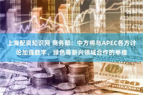 上海配资知识网 商务部：中方将与APEC各方讨论加强数字、绿色等新兴领域合作的举措